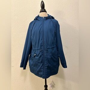 EUC Deep Blue Raincoat